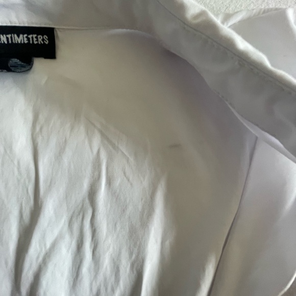 18 Centimeters Size:M Women’s cropped opened front top - Picture 5 of 6